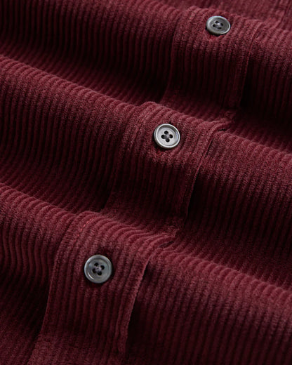 Portuguese Flannel LOBO 2.0 L/S SHIRT Bordeaux