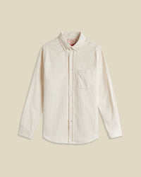 Portuguese Flannel LOBO 2.0 L/S SHIRT Ecru