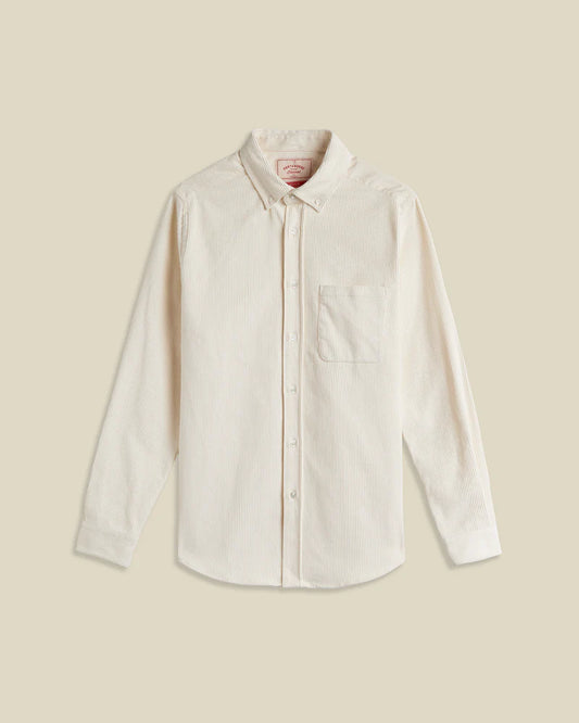 Portuguese Flannel LOBO 2.0 L/S SHIRT Ecru