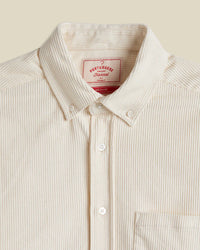 Portuguese Flannel LOBO 2.0 L/S SHIRT Ecru