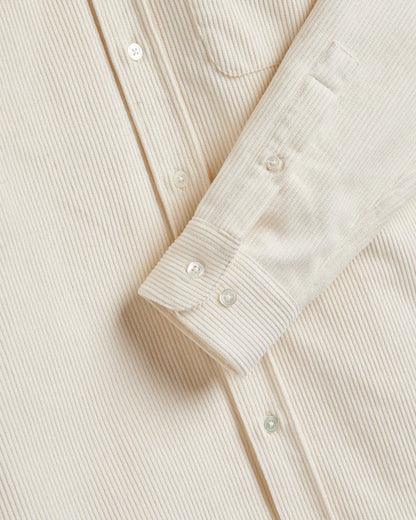 Portuguese Flannel LOBO 2.0 L/S SHIRT Ecru