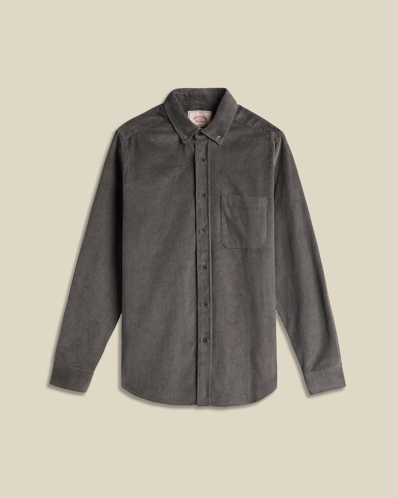 Portuguese Flannel LOBO 2.0 L/S SHIRT Grey