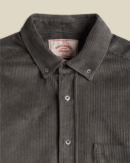 Portuguese Flannel LOBO 2.0 L/S SHIRT Grey