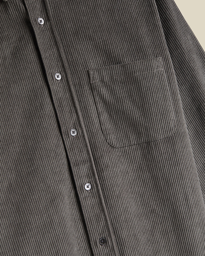 Portuguese Flannel LOBO 2.0 L/S SHIRT Grey