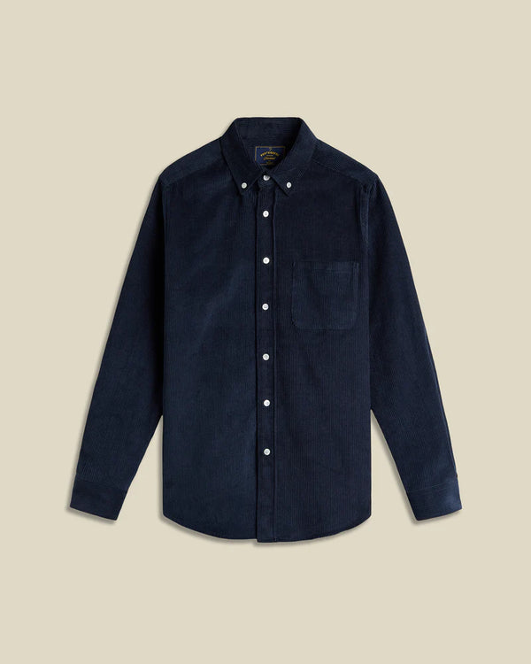 Portuguese Flannel LOBO 2.0 L/S SHIRT Navy — Portuguese Flannel