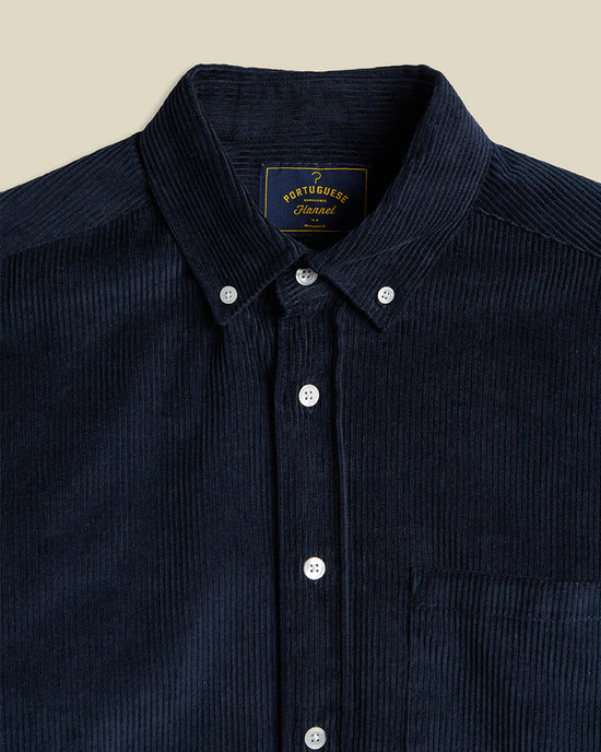 Portuguese Flannel LOBO 2.0 L/S SHIRT Navy