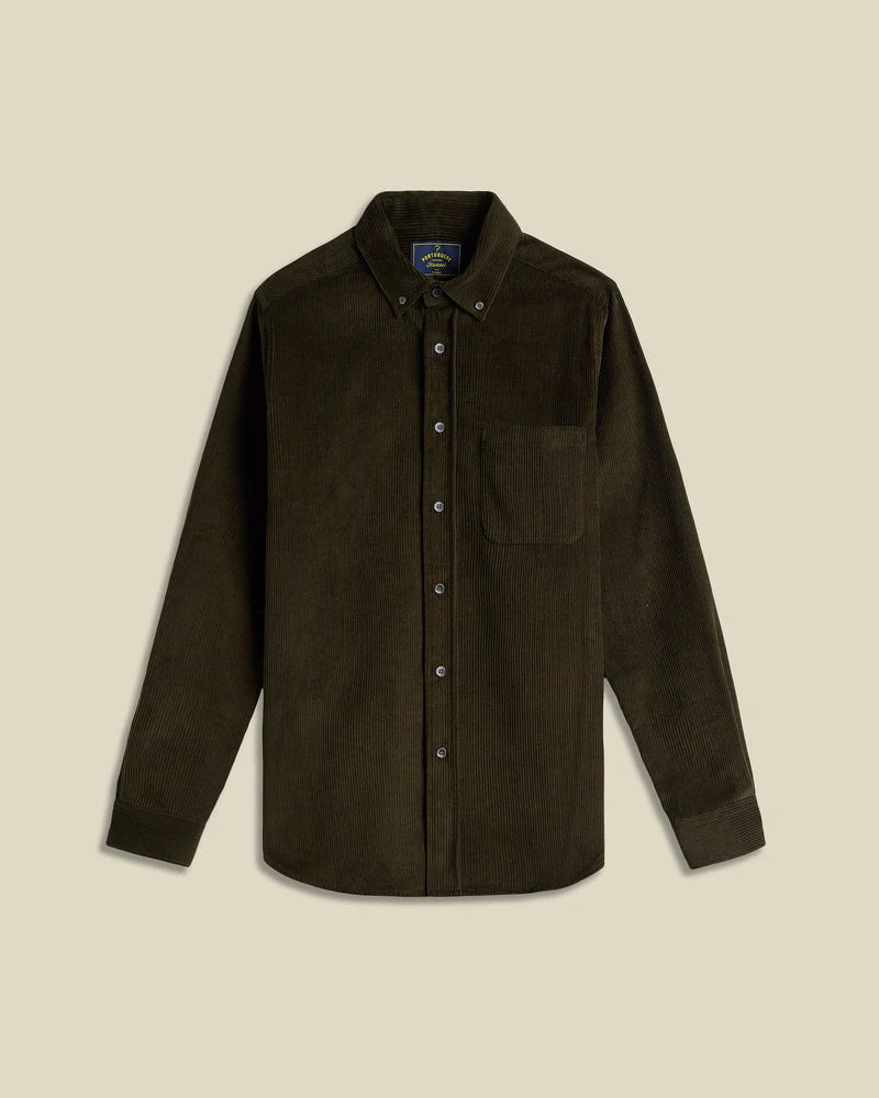 Portuguese Flannel LOBO 2.0 L/S SHIRT Olive