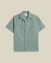 Portuguese Flannel PORTUGUESE TILE S/S SHIRT Green