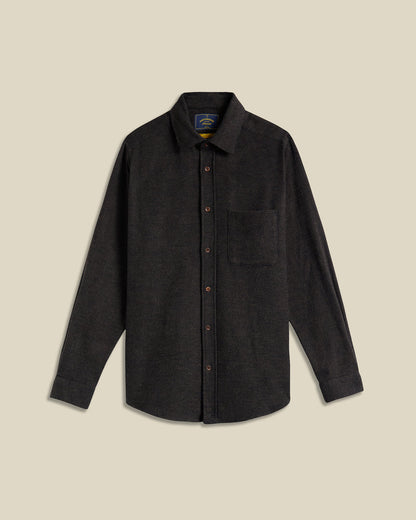 Portuguese Flannel SOUNDS L/S SHIRT Brown