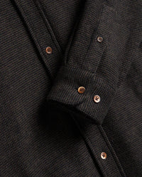 Portuguese Flannel SOUNDS L/S SHIRT Brown