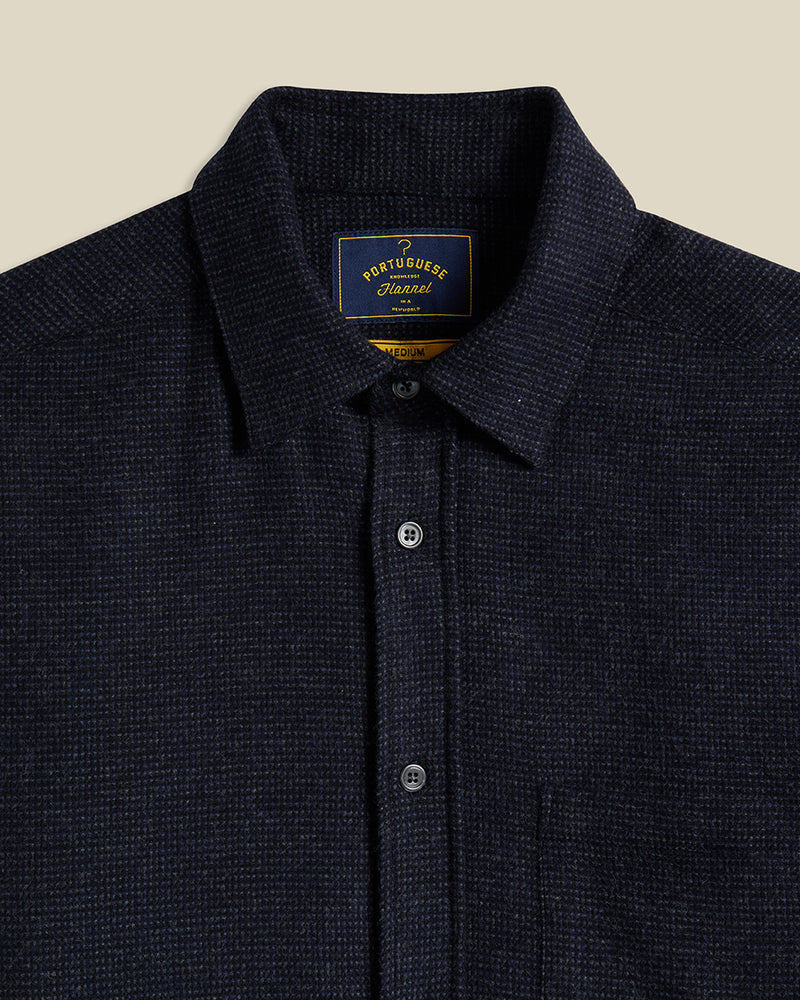 Portuguese Flannel SOUNDS L/S SHIRT Grey