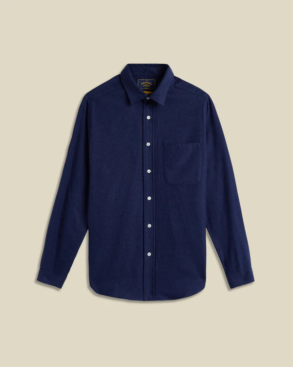 Portuguese Flannel TECA 2.0 L/S SHIRT Blue — Portuguese Flannel