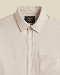 Portuguese Flannel TECA 2.0 L/S SHIRT Ecru