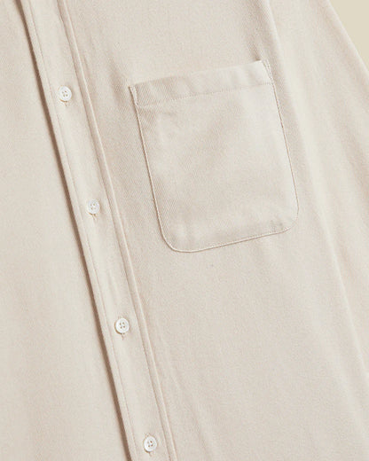 Portuguese Flannel TECA 2.0 L/S SHIRT Ecru