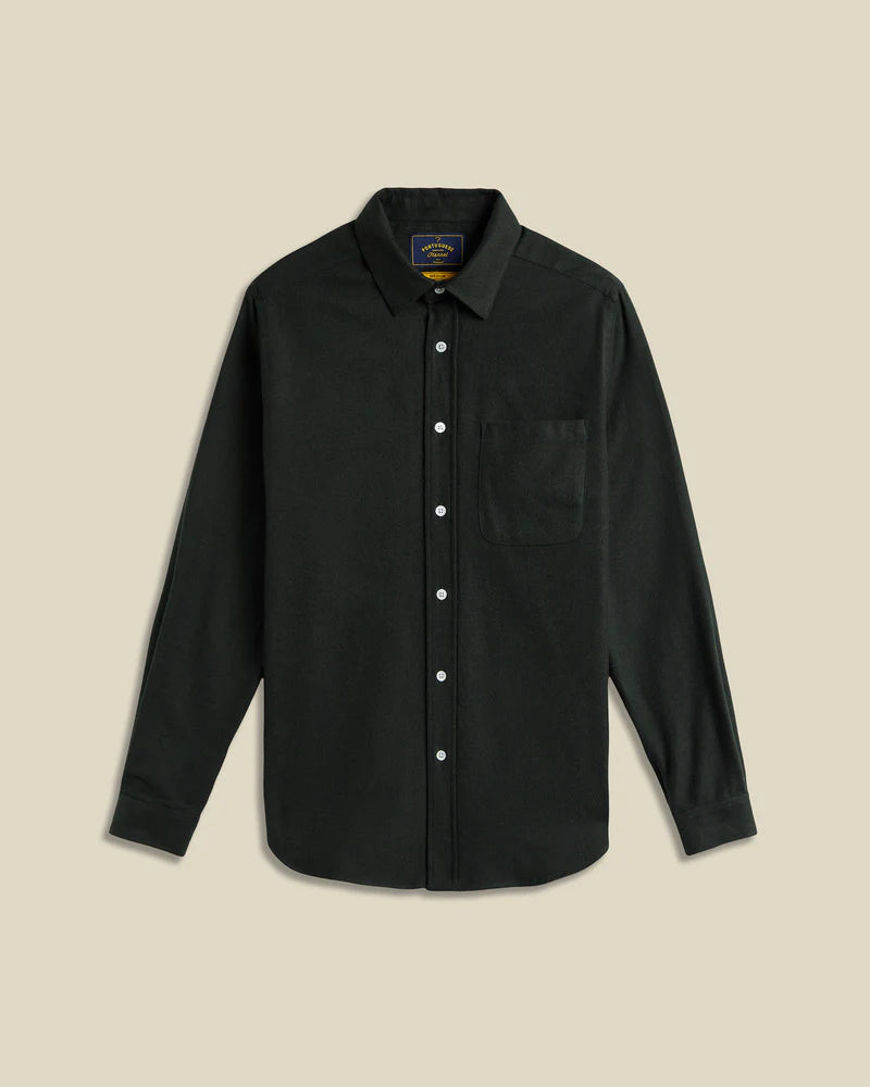 Portuguese Flannel TECA 2.0 L/S SHIRT Forest Green
