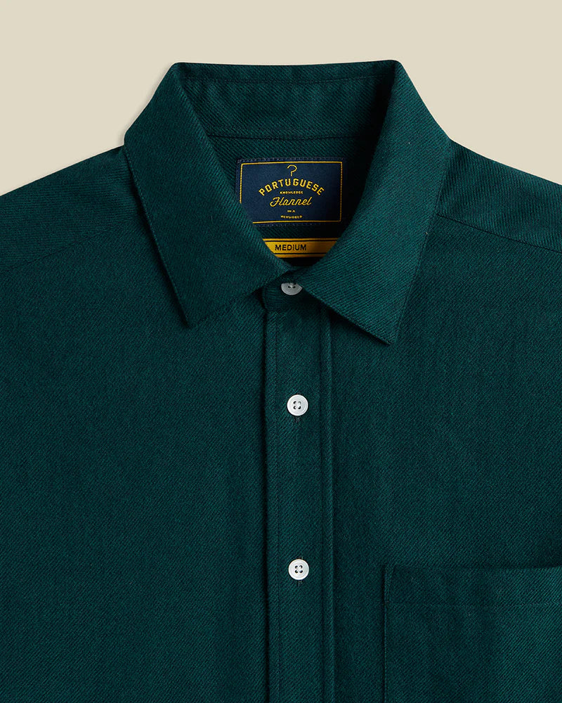 Portuguese Flannel TECA 2.0 L/S SHIRT Green