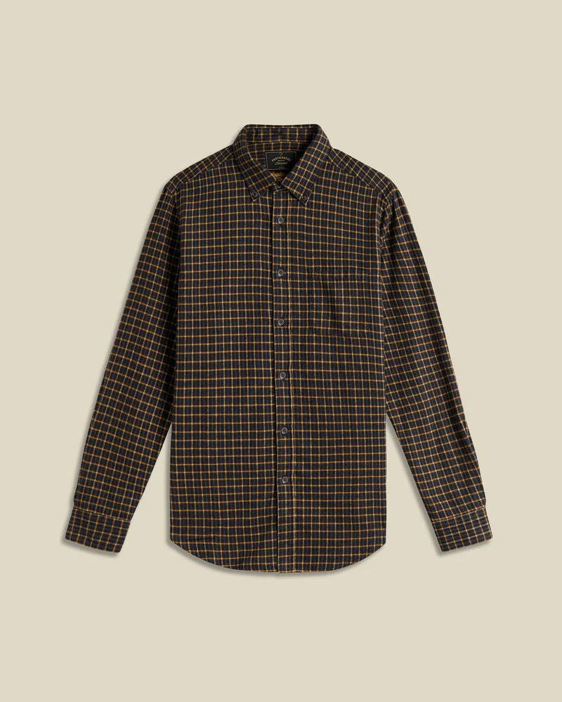 Portuguese Flannel TERRA L/S SHIRT Bordeaux