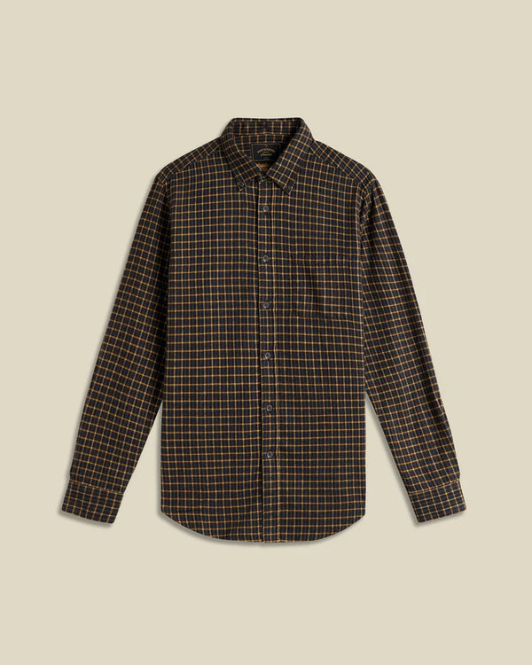 Portuguese Flannel TERRA L/S SHIRT Bordeaux — Portuguese Flannel