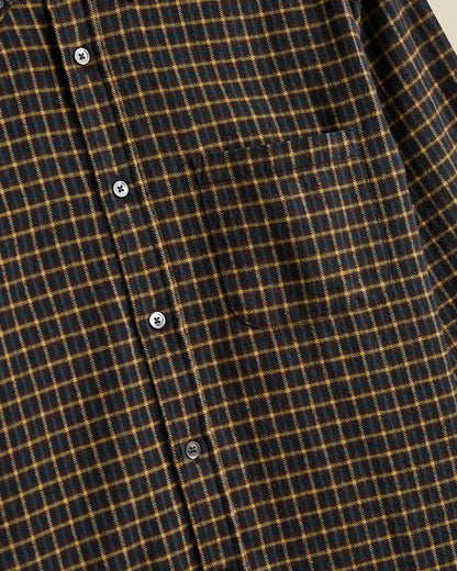 Portuguese Flannel TERRA L/S SHIRT Bordeaux