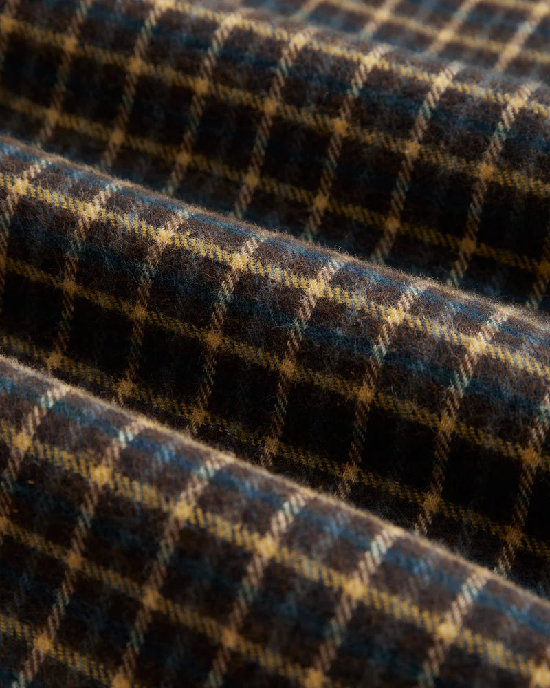 Portuguese Flannel TERRA L/S SHIRT Bordeaux