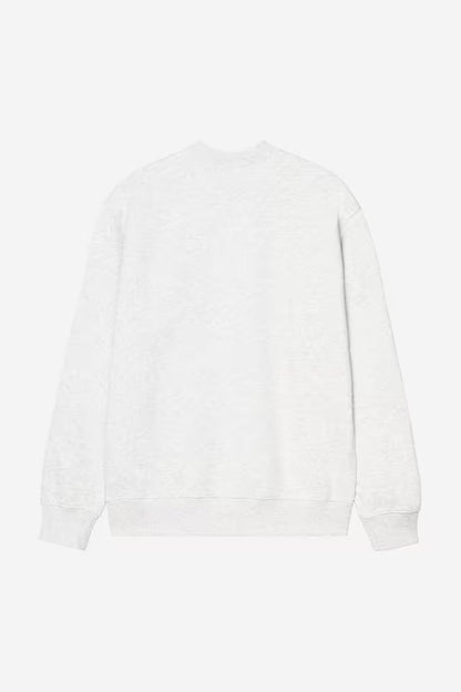 Pull Carhartt Wip ALUMNI SWEAT Ash Heather