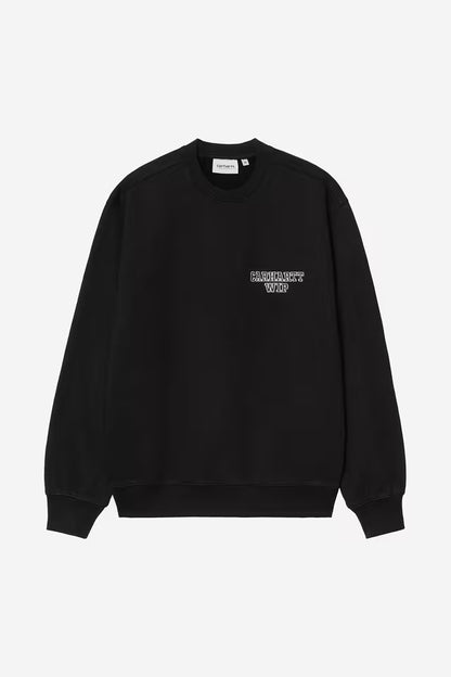 Pull Carhartt Wip ALUMNI SWEAT Black