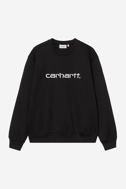 Pull Carhartt Wip CARHARTT SWEAT Black White