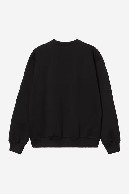 Pull Carhartt Wip CARHARTT SWEAT Black White