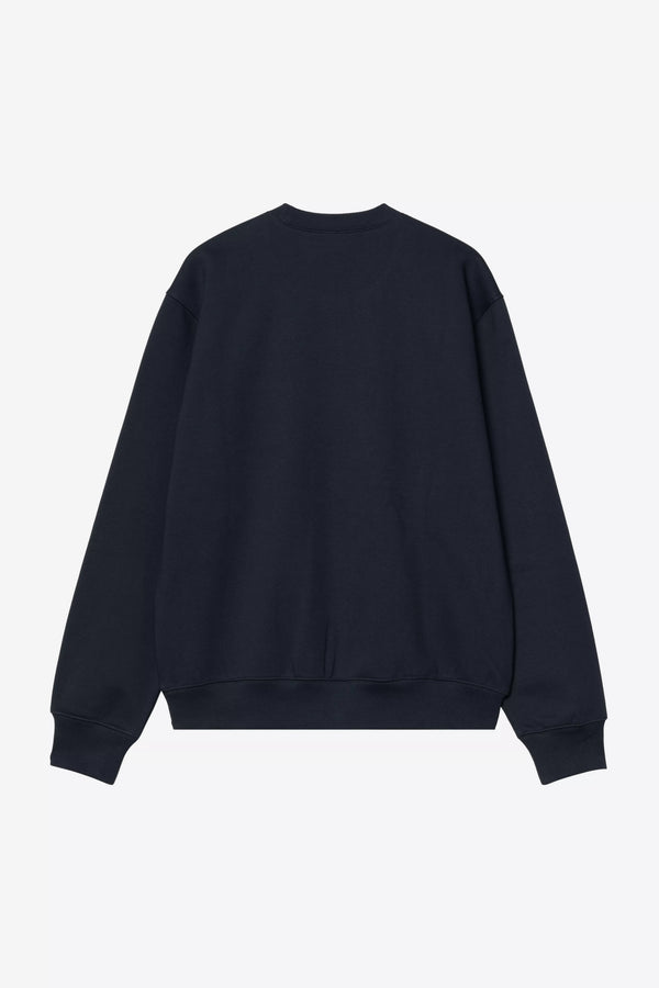 Pull Carhartt Wip CARHARTT SWEAT Deep Night Palisander