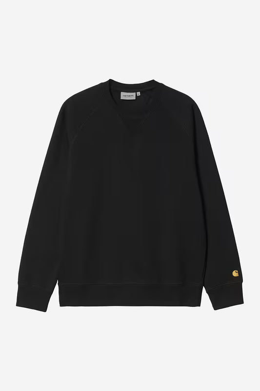 Pull Carhartt Wip CHASE SWEAT Black Gold