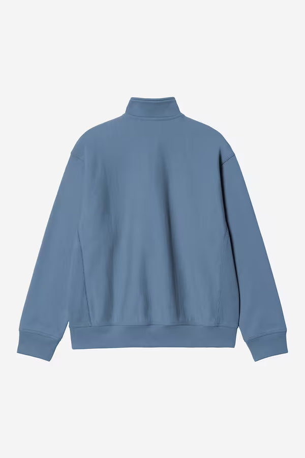 Pull Carhartt Wip HALF ZIP AMERICAN SCRIPT SWEAT Sorrent