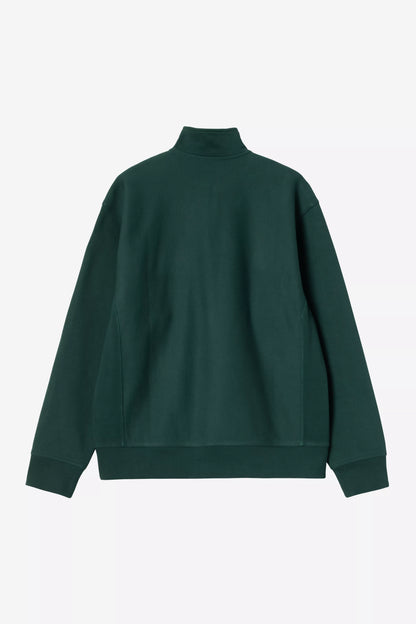 Pull Carhartt Wip HOODED AMERICAN SCRIPT SWEAT Dark Fir