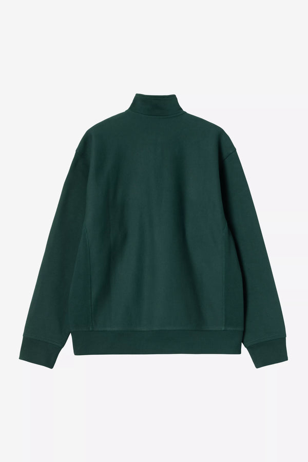 Pull Carhartt Wip HOODED AMERICAN SCRIPT SWEAT Dark Fir