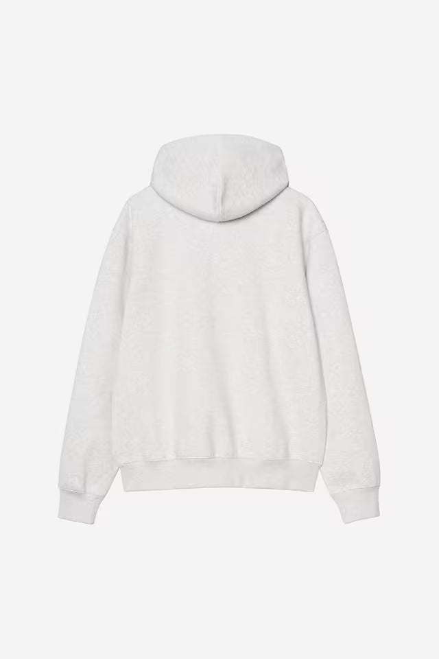 Pull Carhartt Wip HOODED CARHARTT SWEAT Ash Heather Rondo