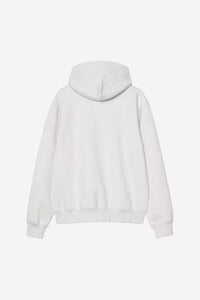 Pull Carhartt Wip HOODED CARHARTT SWEAT Ash Heather Rondo