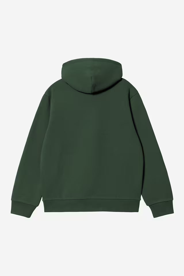 Pull Carhartt Wip HOODED CARHARTT SWEAT Sycamore Tree Phlox