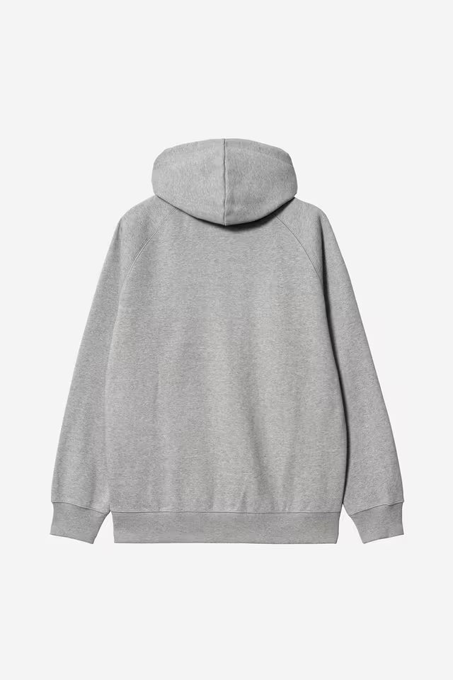 Pull Carhartt Wip HOODED CHASE JACKET Grey Heather Gold