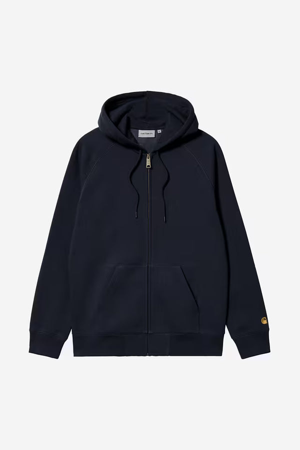 Pull Carhartt Wip HOODED CHASE JACKET Navy Gold — Carhartt wip
