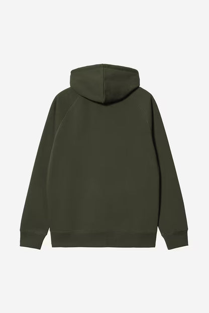 Pull Carhartt Wip HOODED CHASE JACKET Olive Gold
