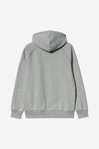 Pull Carhartt Wip HOODED CHASE SWEAT Grey Heather Gold