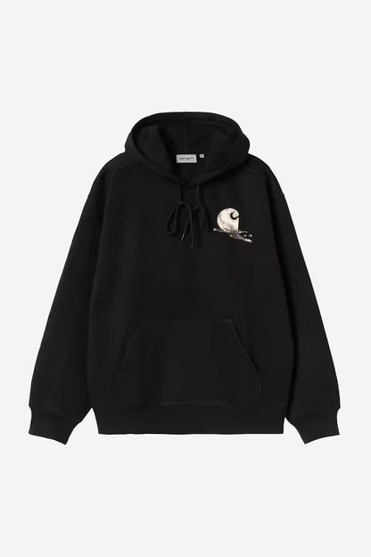 Pull Carhartt Wip HOODED JAKE GARCIA Black
