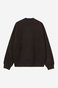 Pull Carhartt Wip BIG SCHOOL SWEAT Tobacco