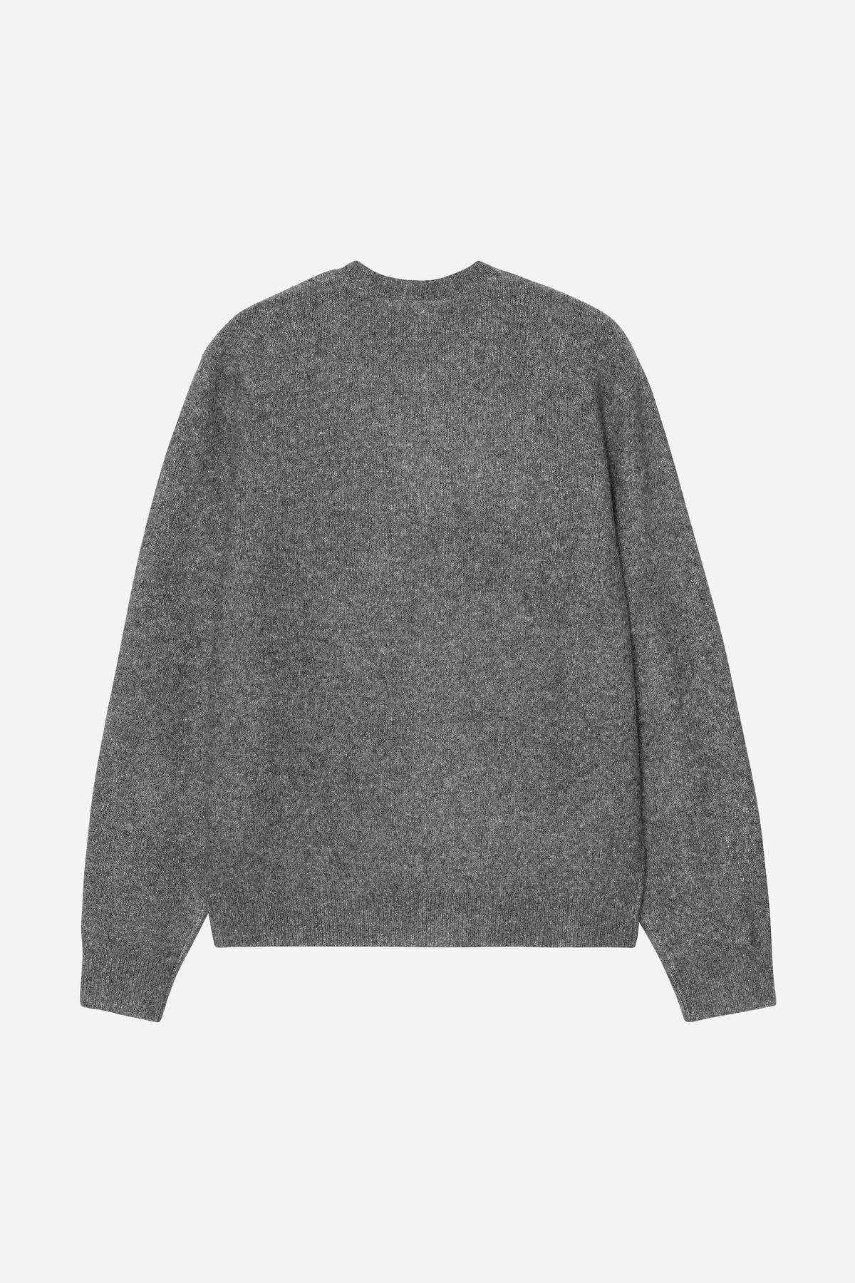 Pull Carhartt Wip CURTIS SWEATER Tangled Graphite