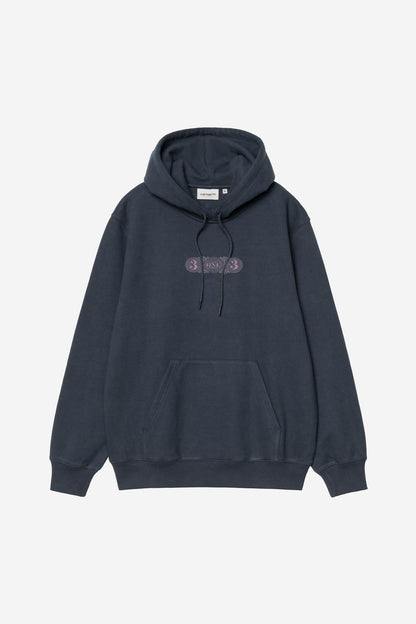 Pull Carhartt Wip HOODED 3 ONE 3 SWEAT Deep Night