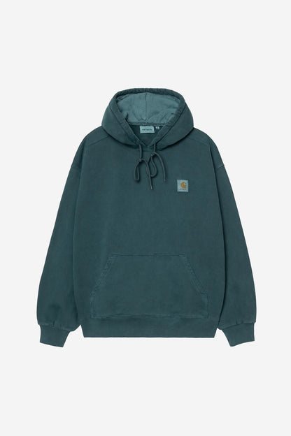 Pull Carhartt Wip HOODED VISTA SWEAT Deep Lagoon