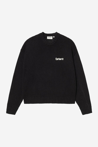 Pull Carhartt Wip W GROWTH SWEATER Black