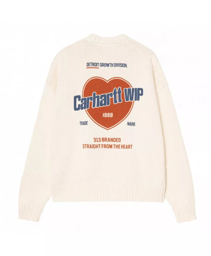 Pull Carhartt Wip W GROWTH SWEATER Natural