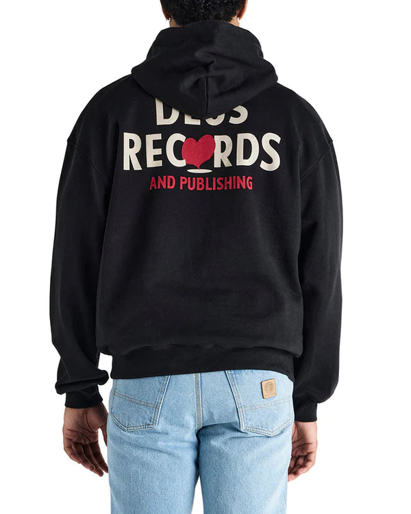 Pull Deus Ex Machina DEEP CUT HOODIE Black