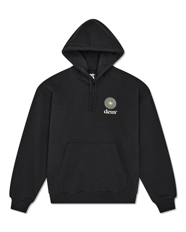 Pull Deus Ex Machina STRATA HOODIE Black