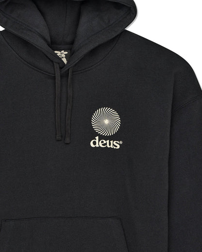 Pull Deus Ex Machina STRATA HOODIE Black